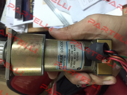 GM9234E496 316D10042 256 CPR 24VDC 65.5:1 RATIO (OEM)  Ametek Pittman