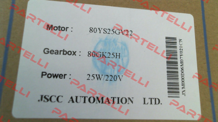 80GK25H JSCC AUTOMATION CO., LTD.