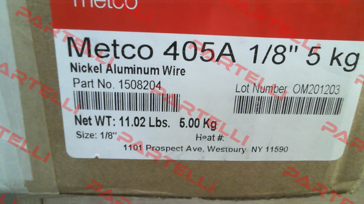 1508204 (Werk 1000) Oerlikon Metco