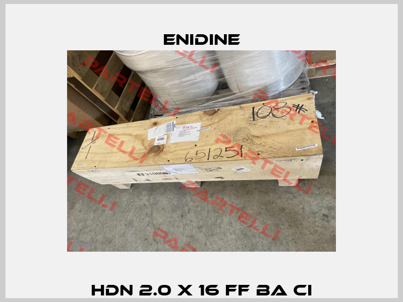 HDN 2.0 X 16 FF BA CI Enidine