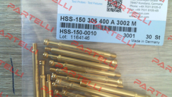 HSS-150-0010 Ingun