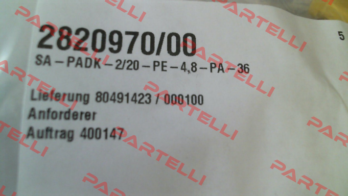 2820970/00 (241035166) Faba