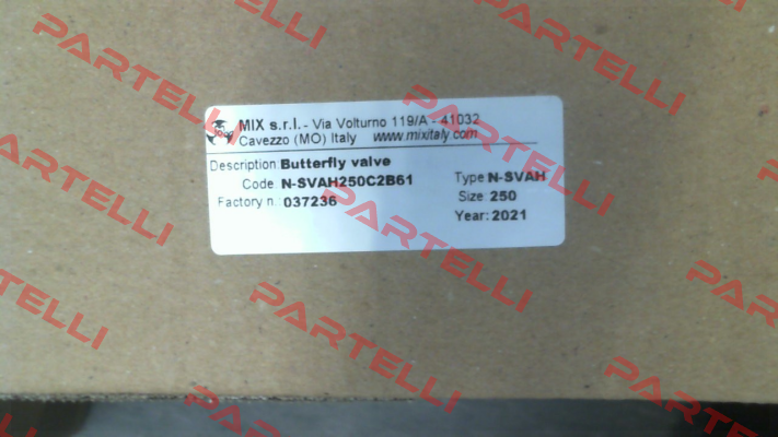 N-SVAH250C2B61 MIX Srl