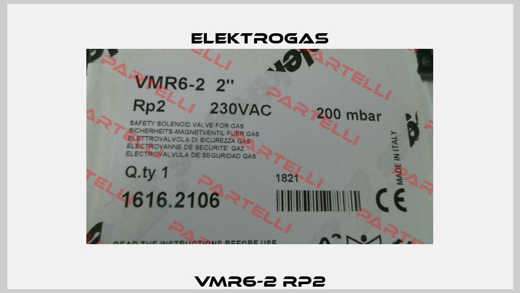 VMR6-2 RP2 Elektrogas