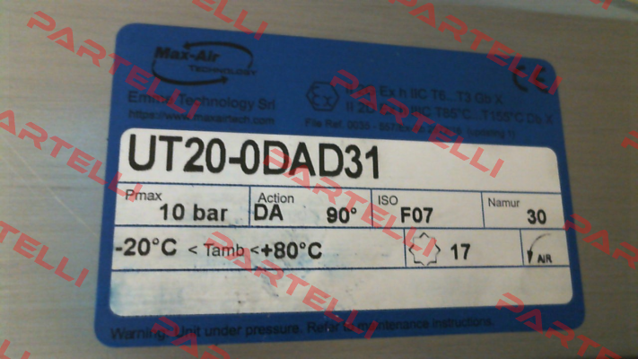 UT20-0DAD31 Max-Air