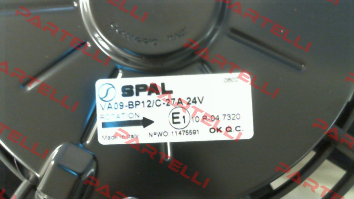 VA09-BP12/C-27A 24V SPAL