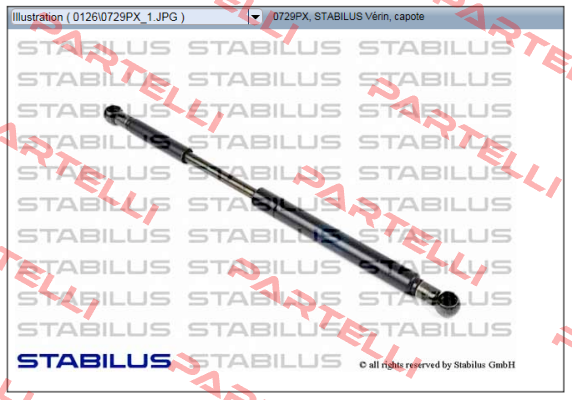 0729PX Stabilus