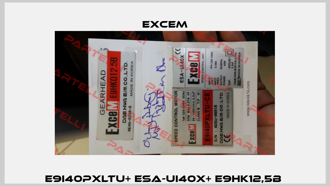 E9I40PXLTU+ ESA-UI40X+ E9HK12,5B  Excem