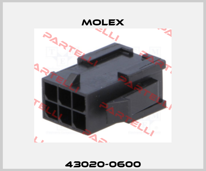 43020-0600 Molex