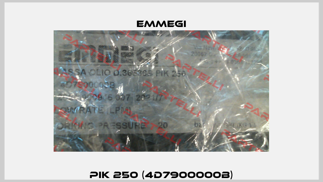 PIK 250 (4D7900000B) Emmegi