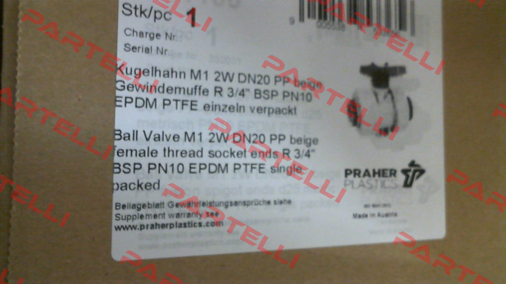 M1 PP 3/4" Praher