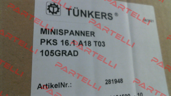 PKS 16.1 A18 T03 Tünkers