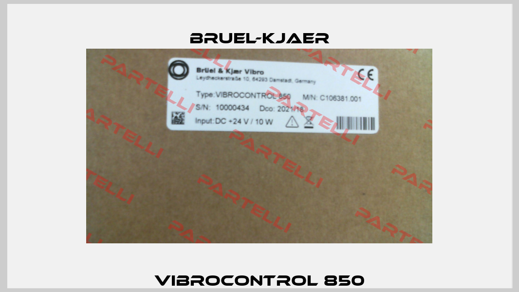 VIBROCONTROL 850 Bruel-Kjaer