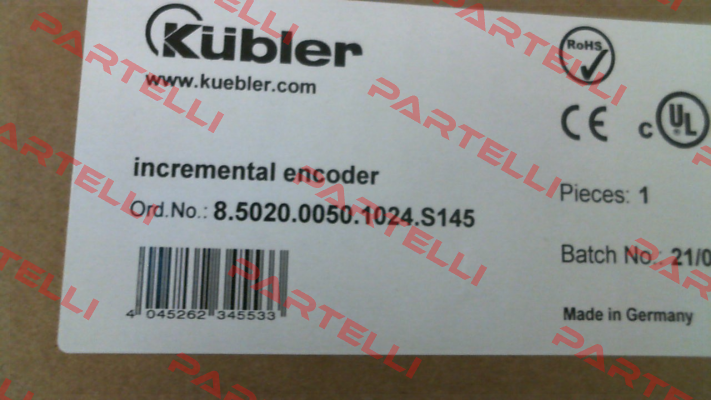 8.5020.0050.1024.S145 Kübler