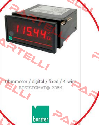 RESİSTOMAT 2354  Burster