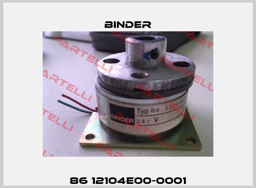 86 12104E00-0001 Binder