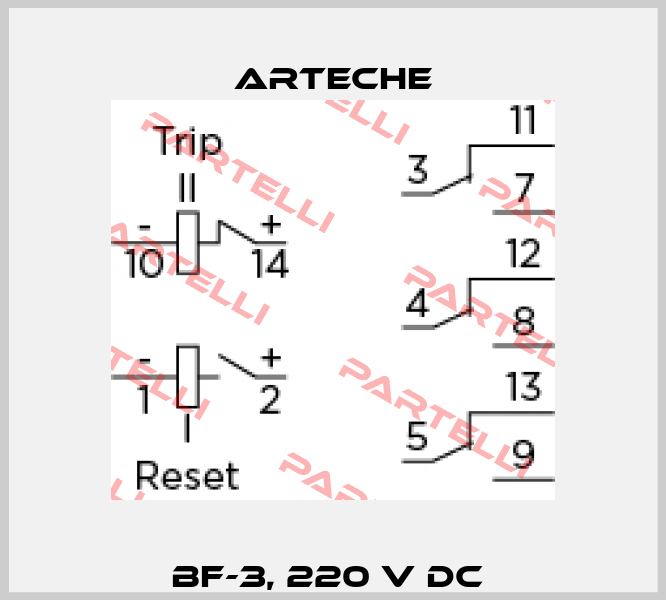 BF-3, 220 V DC  Arteche