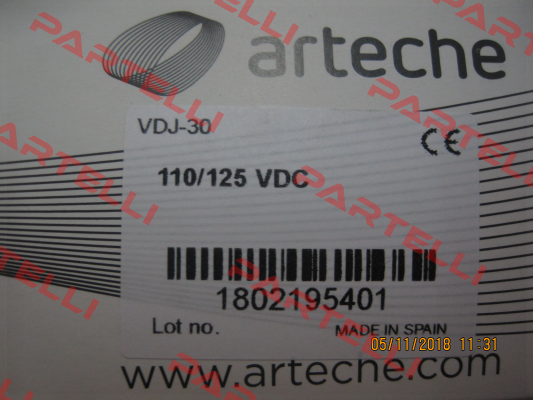 VDJ-30 Vdc Arteche