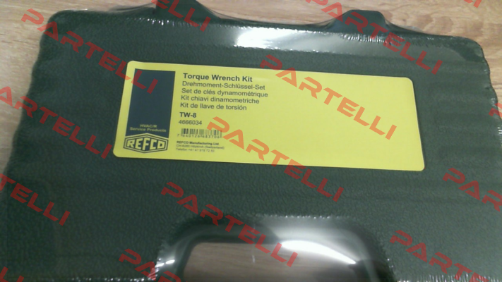 p/n: 4666034, Type: TW-8 Refco