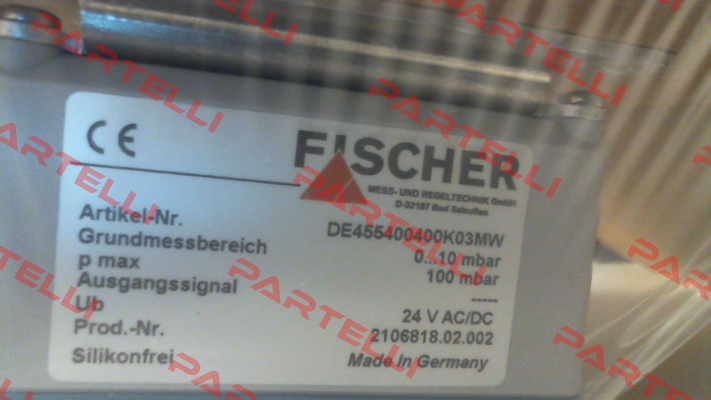 DE455400400K03MW Fischer