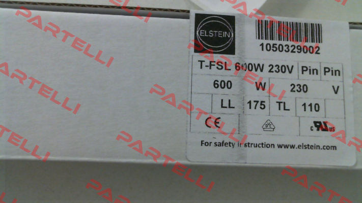 T-FSL 600 W 230 V Elstein