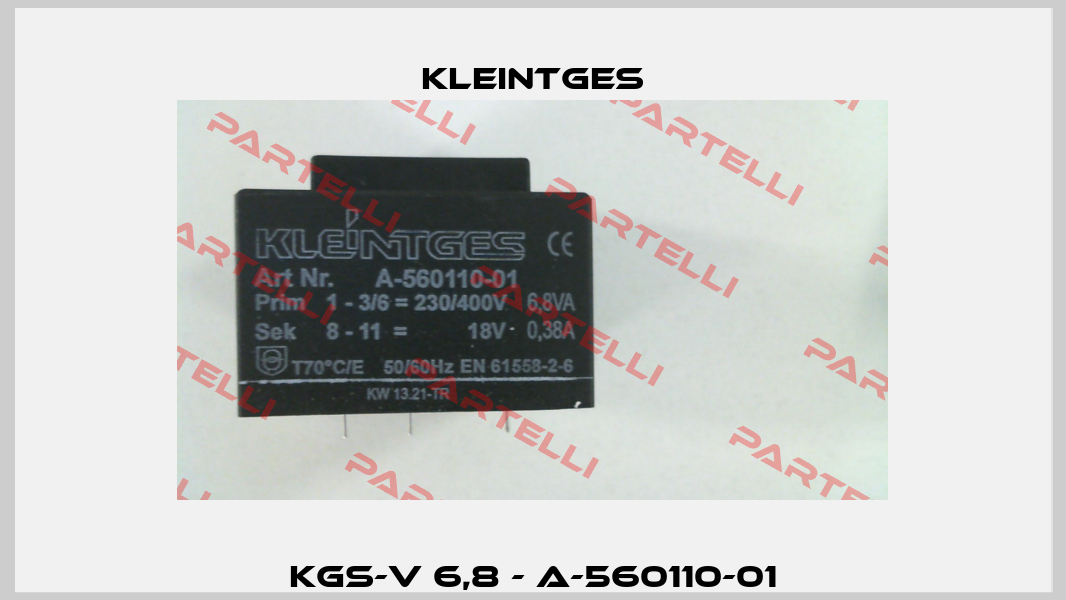 KGS-V 6,8 - A-560110-01 Kleintges