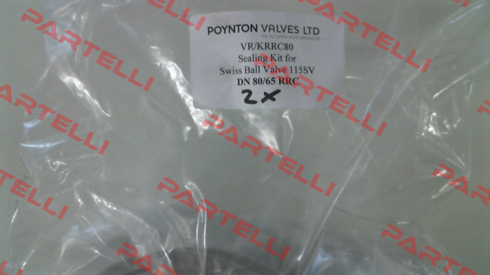 seal kit for valve 2566 DN80/65 Valtaco