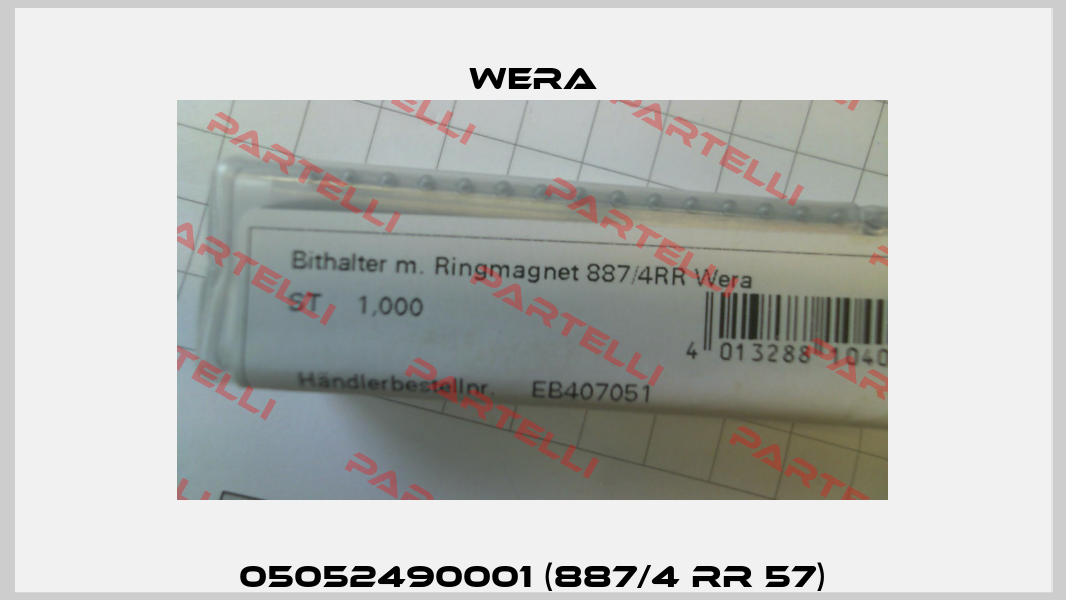 05052490001 (887/4 RR 57) Wera