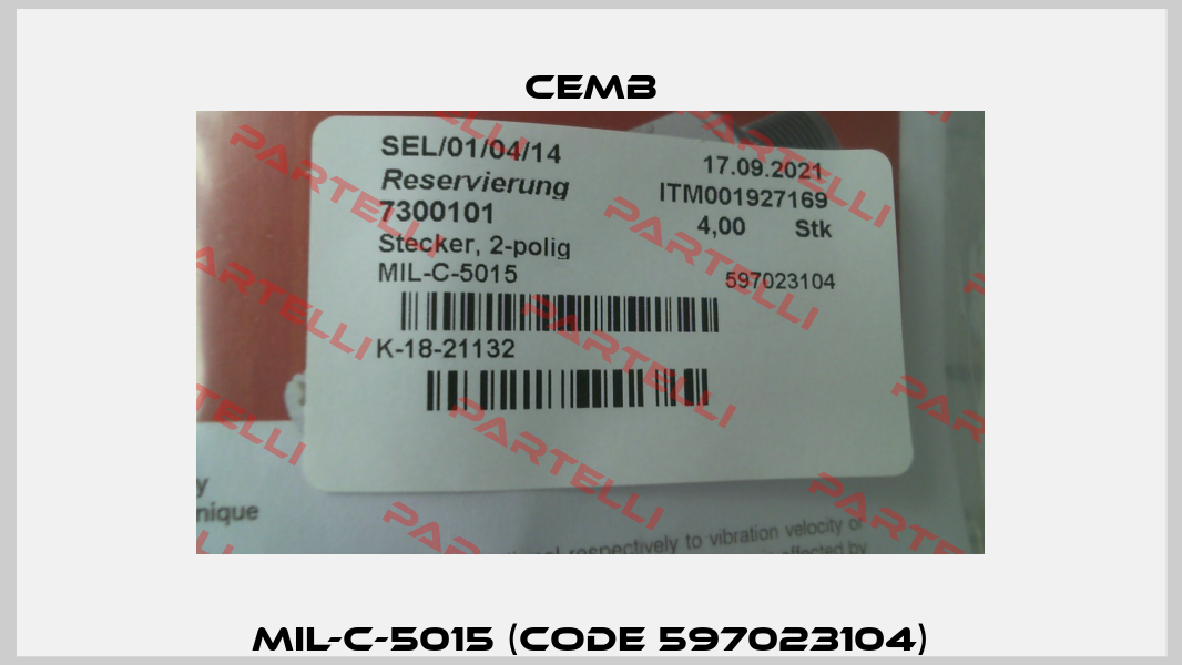 MIL-C-5015 (Code 597023104) Cemb