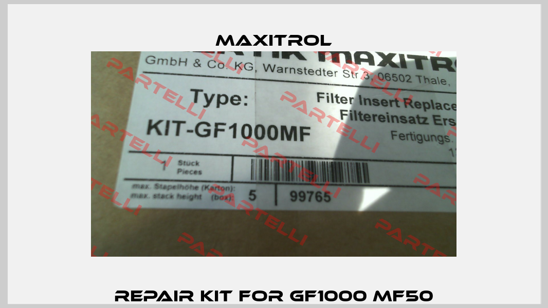 repair kit for GF1000 MF50 Maxitrol