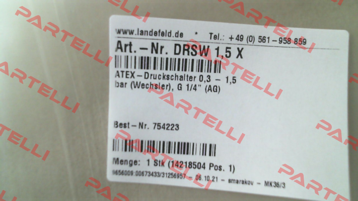 DRSW 1,5 X Landefeld