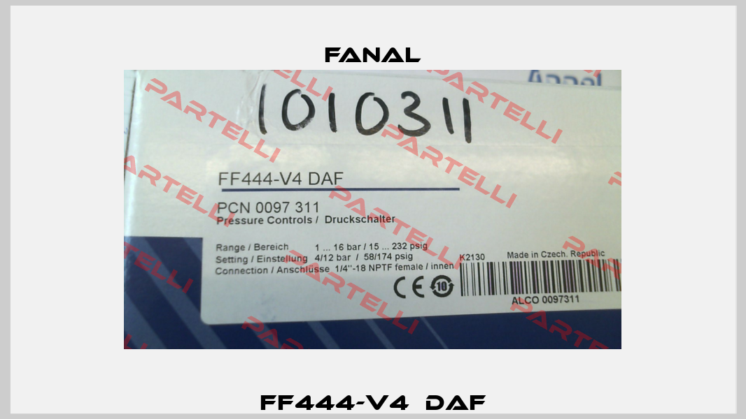 FF444-V4  DAF Fanal