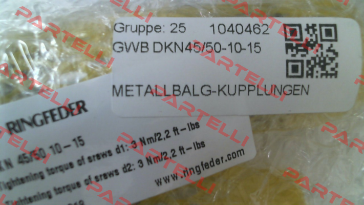 GWB DKN45/50-10-15 Gerwah