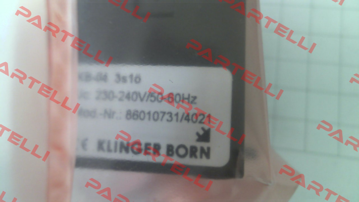 8601.0731 Klinger Born