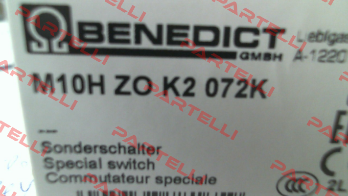 M10H ZO K2 072K Benedict