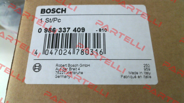 0 986 337 409 Bosch