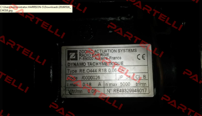 RE.0444 R16 0.06 CA Radio Energie
