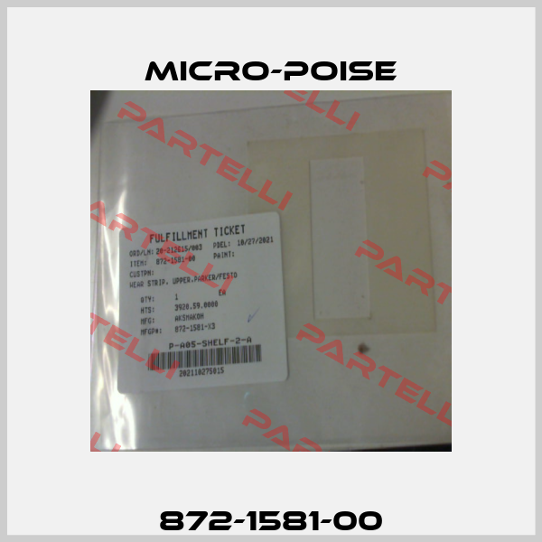 872-1581-00 Micro-Poise