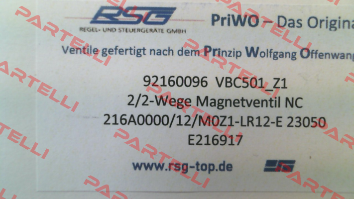 VBC 501 12mm OFFENWANGER