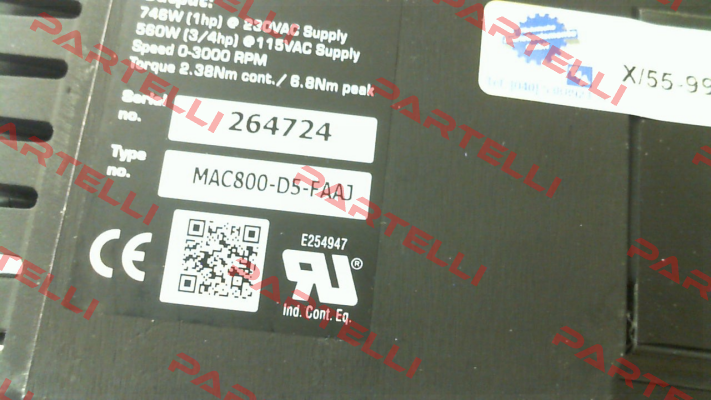 MAC800-D5-FAAJ JVL