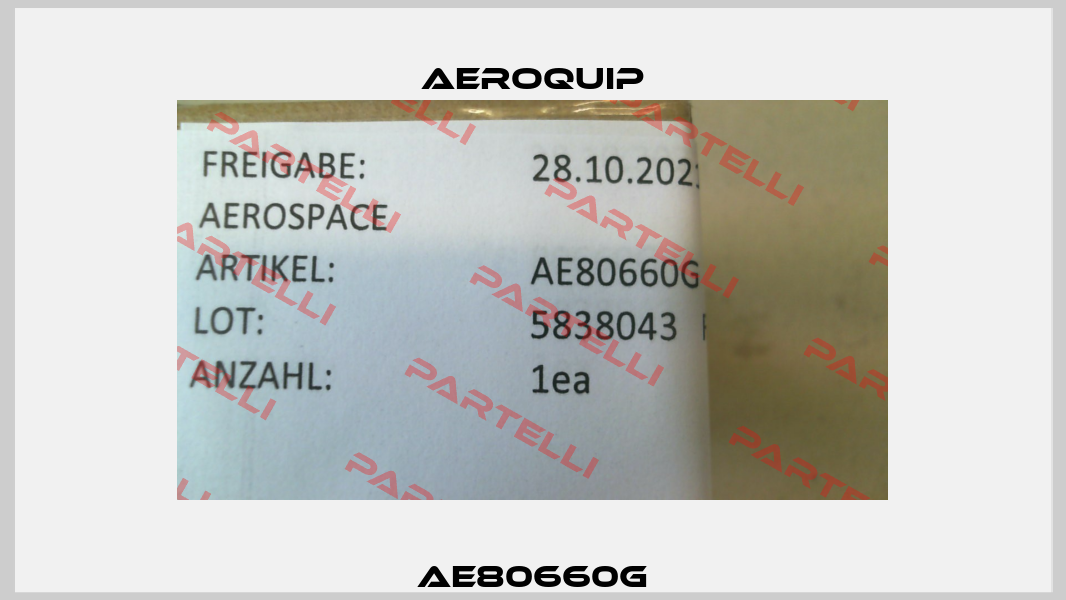 AE80660G Aeroquip