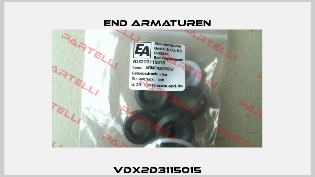 VDX2D3115015 End Armaturen
