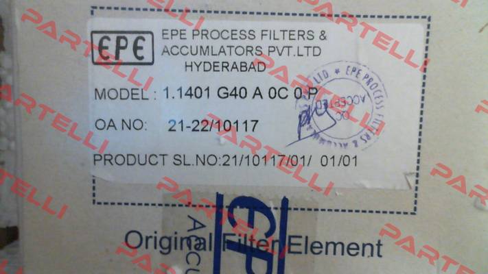 1.1401-G40-A-0C-0-P Epe