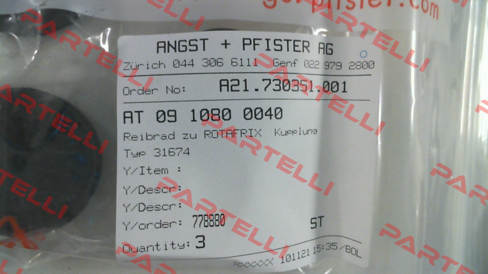 0910800040 Angst-Pfister