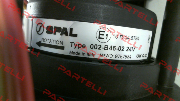 P/N: 5690114, Type: 002-B46-02 SPAL