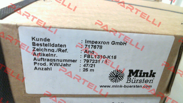 FBL1310-K15 Mink Bürsten