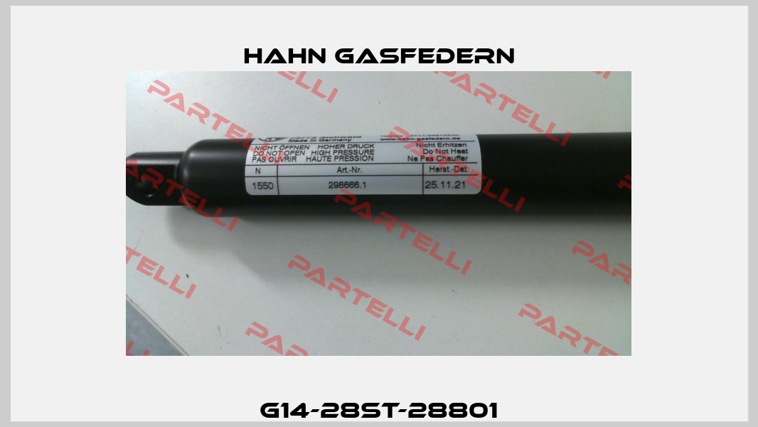 G14-28ST-28801 Hahn Gasfedern