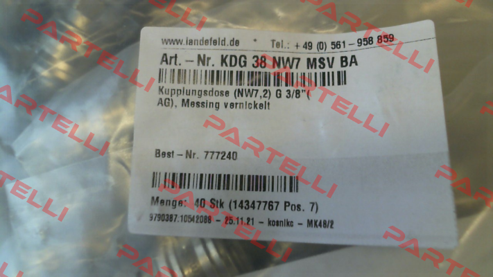 KDG 38 NW7 MSV BA Landefeld