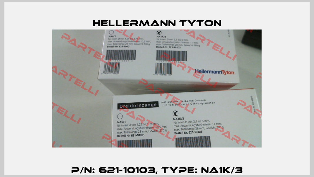p/n: 621-10103, Type: NA1K/3 Hellermann Tyton