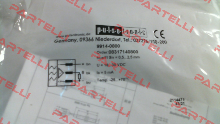 KJ2,5-M12MB80-ANU Pulsotronic